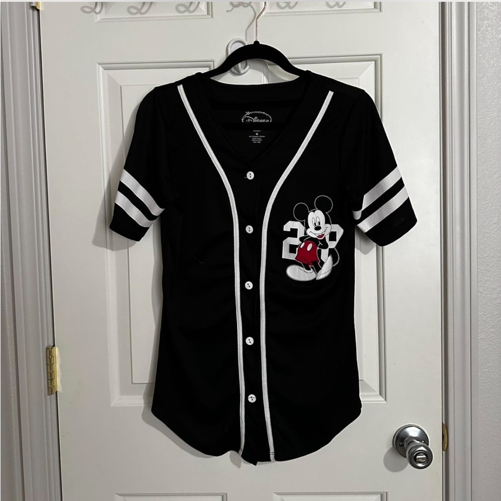 Disney Black and White Jersey